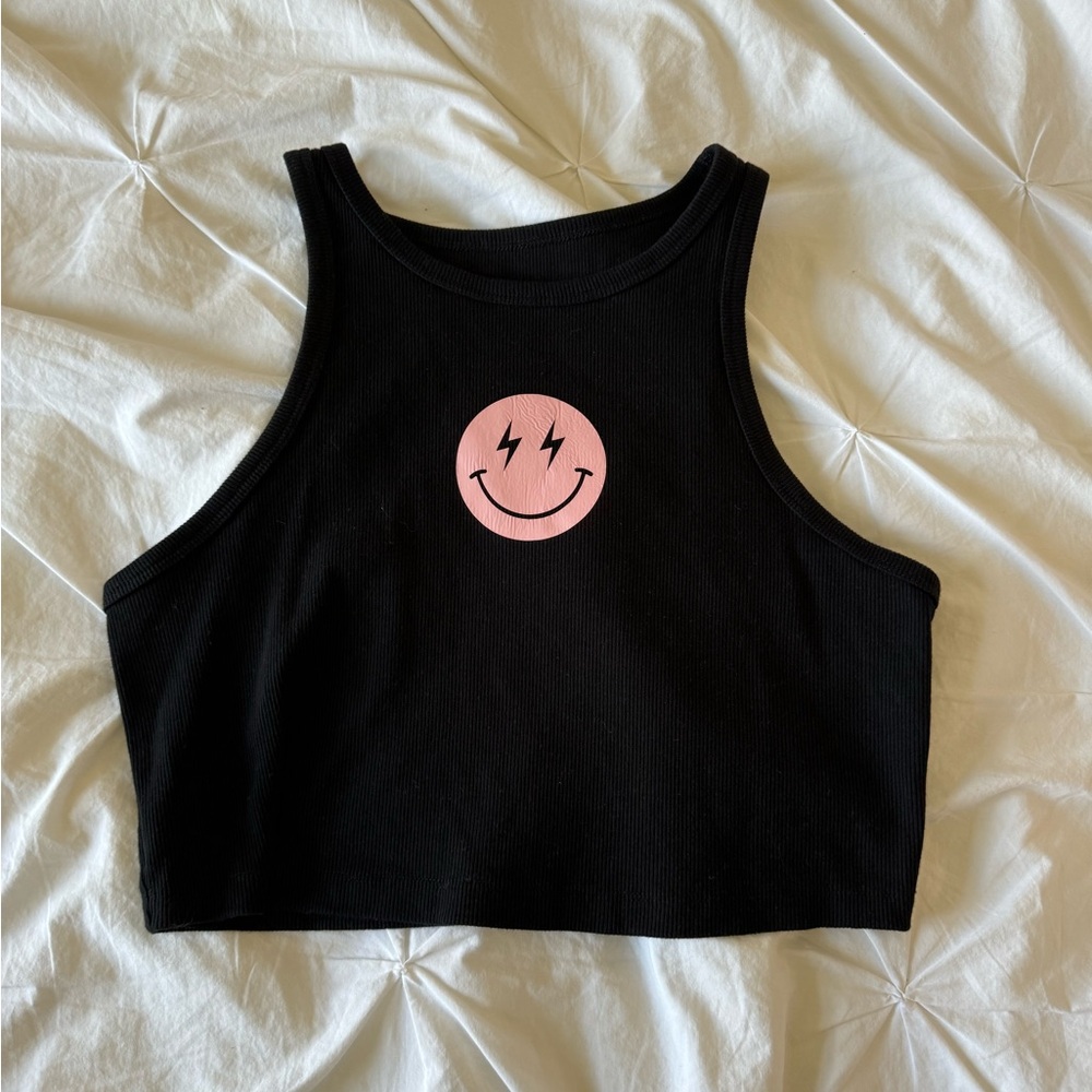 Custom “Lightning Smiley” Tank